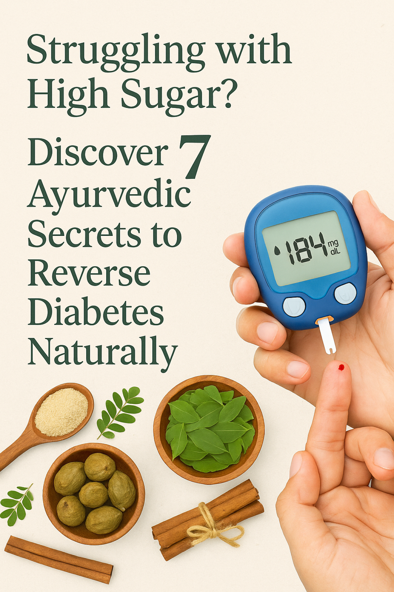 Struggling with High Sugar? Discover 7+ Ayurvedic Secrets to Reverse Diabetes Naturally
