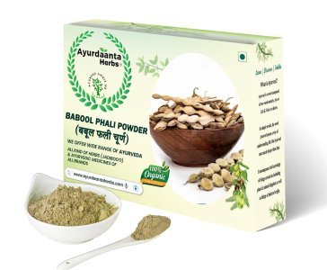 Babool Phali Powder (Acacia Arabica) – Joint Pain Relief, Gum Health & Female Wellness | Extra-Cleaned Kikar Fali Powder by Ayurdaanta Herbs