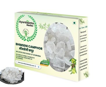 Bhimseni Camphor | Pure Organic & Natural Camphor | For Puja, Ayurvedic Use & Wellness