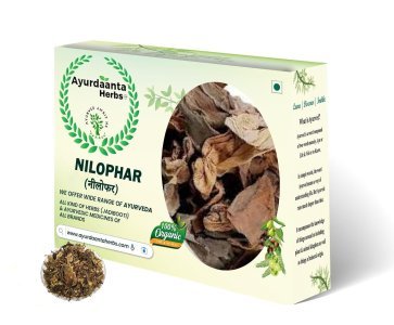 Nilophar Flower / नीलोफर फूल | Dry White Water Lily (Nymphaea Alba) – 100% Pure Ayurvedic Herb for Cooling & Detox
