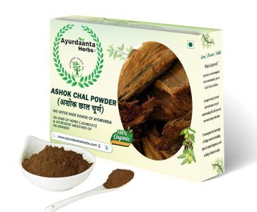 Ayurdaanta Herbs - Ashok Chal Powder / अशोक छाल चूर्ण |  Ashoka Bark Powder | Saraca Asoca