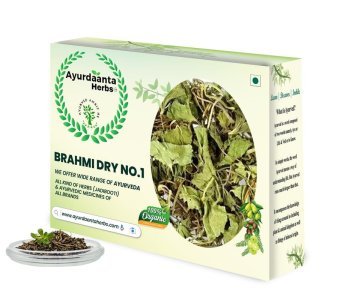 Ayurdaanta Herbs - Brahmi Leaves Dry / ब्राह्मी पत्ती (BEST PREMIUM QUALITY)