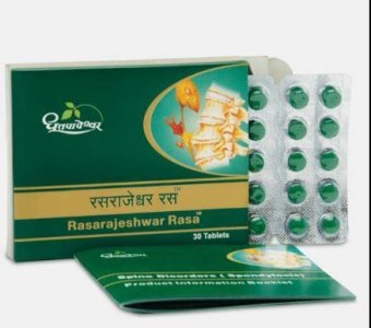 DHOOTAPAPESHWAR Rasarajeshwar Rasa - 30 TABLET