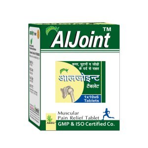 Ambic Aljoint Pain Relief Tablets | Ayurvedic Pain Killer Tablets for Joints, Knee & Neck 60 Tablets