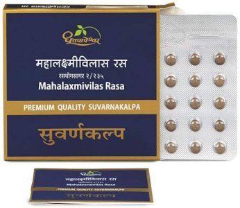 DHOOTAPAPESHWAR Mahalakshmi Vilas Rasa Premium 10 Tablet