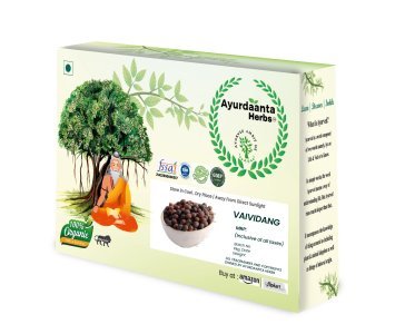 Ayurdaanta Herbs - VAIVIDANG / बायविडंग  100Gr. | VAIVIDANG SEED / बायविडंग बीज | BAI BIDANG | VIDANGA | EMBELIA RIBES | FALSE BLACK PEPPER