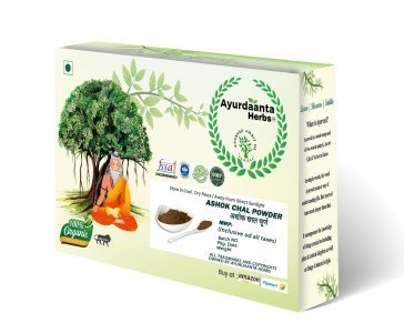 Ayurdaanta Herbs - Ashok Chal Powder / अशोक छाल चूर्ण |  Ashoka Bark Powder | Saraca Asoca