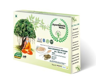 Ayurdaanta Herbs - Vach Powder / बच चूर्ण | Ghodvach Powder/ घोड़बच्छ चूर्ण | Acorus calamus Powder