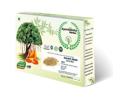 Gajar Beej (Edible) / गाजर बीज (खाने योग्य) | Carrot Seeds for Eating | Daucus Carota – Natural Herb for Digestion, Skin & Reproductive Health