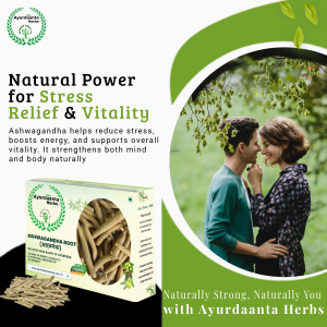 Ashwagandha Nagori | Best Ashwagandha for Stress & Anxiety Relief - Ayurdaanta Herbs
