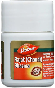 Dabur RAJAT(CHANDI)BHASM 2.5GM     