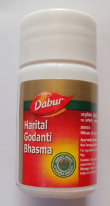 Dabur HARTAL GODANTI BHASM 10GM   