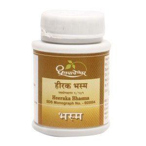 Dhootapapeshwar - Heeraka Bhasma 100mg