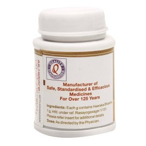 Dhootapapeshwar - Heeraka Bhasma 100mg